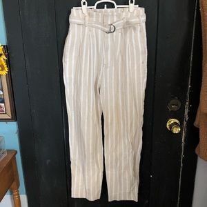 Abercrombie Belted Tapered Pants